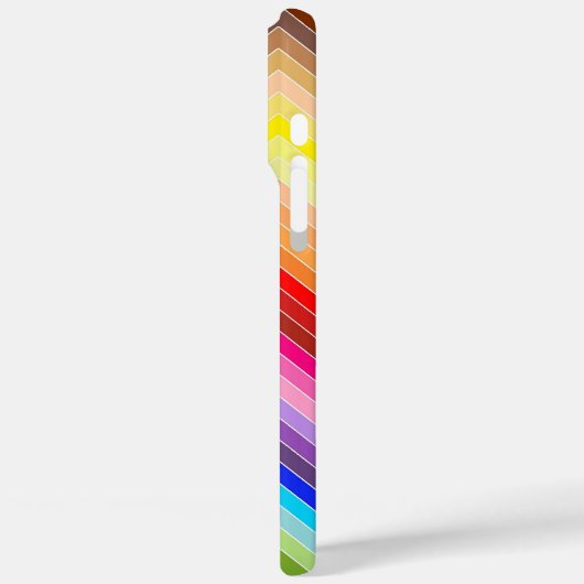 Coques Case-Mate iPhone Rainbow Zig Zag (Verso / Gauche)