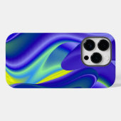 Coques Case-Mate iPhone Rainbowart futuriste, 3D abstrait (Verso (horizontal))