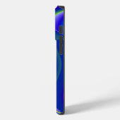 Coques Case-Mate iPhone Rainbowart futuriste, 3D abstrait (Verso / Gauche)
