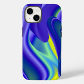 Coques Case-Mate iPhone Rainbowart futuriste, 3D abstrait (Verso)