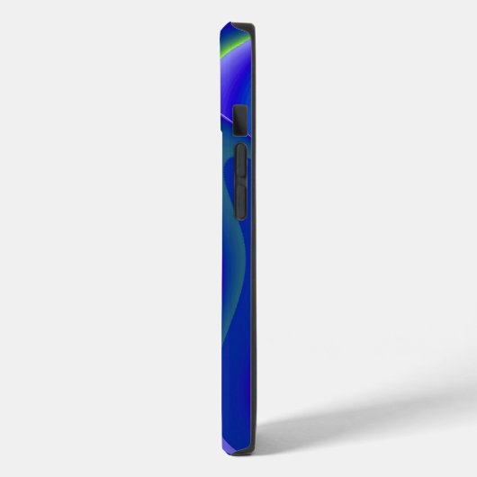 Coques Case-Mate iPhone Rainbowart futuriste, 3D abstrait (Verso / Gauche)