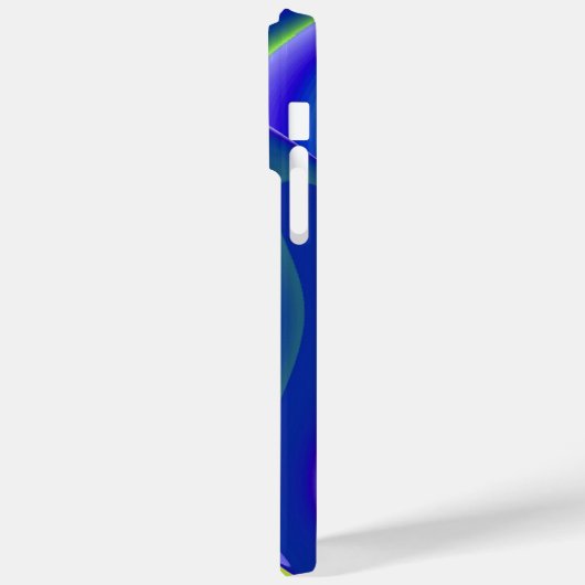 Coques Case-Mate iPhone Rainbowart futuriste, 3D abstrait (Verso / Gauche)