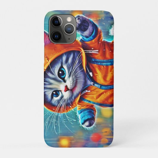Coques Case-Mate iPhone Rainy Day Cat Dance (Dos)