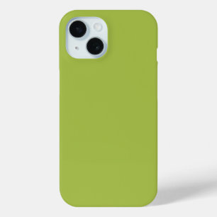 Coque Pour iPhone 15 Raisin blanc vert printemps saison couleur solide