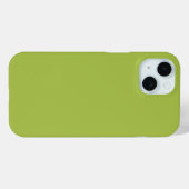 Coques Case-Mate iPhone Raisin blanc vert printemps saison couleur solide (Verso (horizontal))