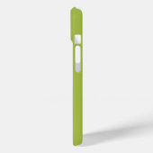 Coques Case-Mate iPhone Raisin blanc vert printemps saison couleur solide (Verso / Gauche)
