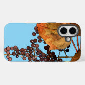 Coques Case-Mate iPhone Raisins de givre Art nouveau (Verso (horizontal))