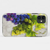 Coques Case-Mate iPhone Raisins pourpres et verts (Dos (Horizontal))