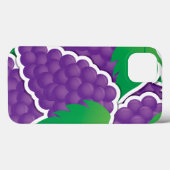 Coques Case-Mate iPhone Raisins violets funky (Verso (horizontal))