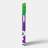 Coques Case-Mate iPhone Raisins violets funky (Verso / Droite)