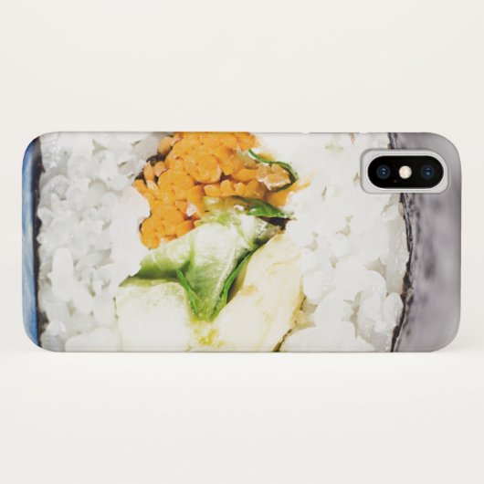 Coques Case-Mate iPhone Râle de sushi Poisson et riz (Dos (Horizontal))