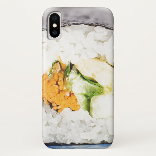 Coques Case-Mate iPhone Râle de sushi Poisson et riz (Dos)