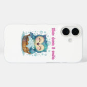 Coques Case-Mate iPhone Ralentir et sourire - Vibes positives (Verso (horizontal))