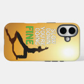 Coques Case-Mate iPhone Ralentissez Vous faites du Yoga motivationnel fin (Verso (horizontal))