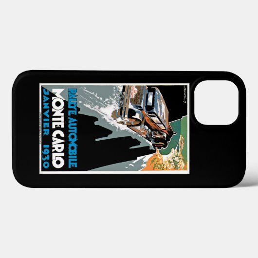 Coques Case-Mate iPhone Rallye Automobile de Monte Carlo 1930 (Verso (horizontal))
