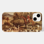 Coques Case-Mate iPhone Ralph Lambton et ses Hounds par James Ward (Verso (horizontal))