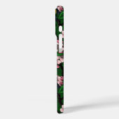 Coques Case-Mate iPhone Rameaux bleus dans le cerisier en fleurs en vert (Verso / Gauche)