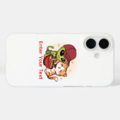 Coques Case-Mate iPhone Ramen Chat Alien Mignon Art Kawaii (Verso (horizontal))