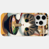 Coques Case-Mate iPhone Ramen mangeant de chat Munchkin (Verso (horizontal))