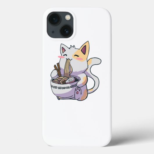 Coques Case-Mate iPhone Ramen mangeant des chats (Verso)