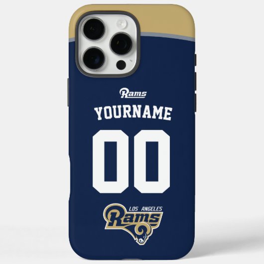 Coques Case-Mate iPhone Rams Jersey - Football américain (Verso)