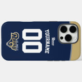 Coques Case-Mate iPhone Rams Jersey - Football américain (Verso (horizontal))