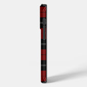 Coques Case-Mate iPhone Ramsay tartan rouge noir plaid (Verso / Gauche)