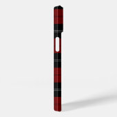 Coques Case-Mate iPhone Ramsay tartan rouge noir plaid (Verso / Droite)