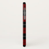 Coques Case-Mate iPhone Ramsay tartan rouge noir plaid (Dos/Gauche)