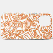 Coques Case-Mate iPhone Random Leaf Mosaic (Verso (horizontal))