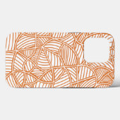 Coques Case-Mate iPhone Random Leaf Mosaic (Verso (horizontal))