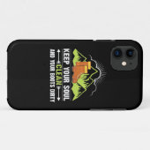 Coques Case-Mate iPhone Randonnée Gardez votre âme propre (Dos (Horizontal))
