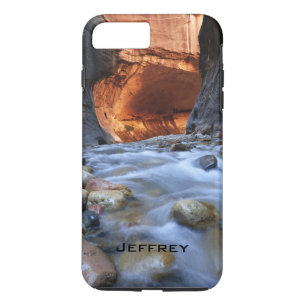 Coque iPhone 8 Plus/7 Plus Randonnée, Nom, Zion Narrows, Utah, Red Cliffs,