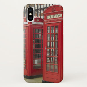 Etui iPhone Case-Mate Rangée de cabines téléphoniques à l'arrière du Roy