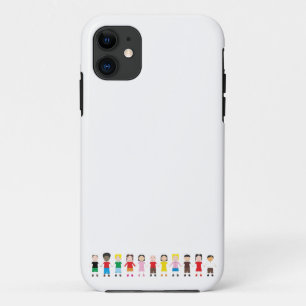 Coque iPhone 11 Rangée Enfants