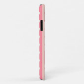 Coques Case-Mate iPhone Rangées de coeur (Dos/Droite)