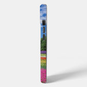 Coques Case-Mate iPhone Rangées de fleurs de champ d'été (Verso / Gauche)