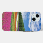 Coques Case-Mate iPhone Rangées de fleurs de champ d'été (Verso (horizontal))