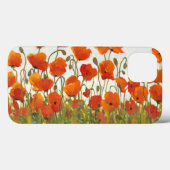 Coques Case-Mate iPhone Rangées de pavots I (Verso (horizontal))