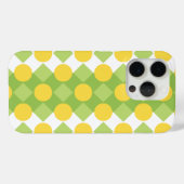 Coques Case-Mate iPhone Rangées joyeux de formes Motif (Verso (horizontal))