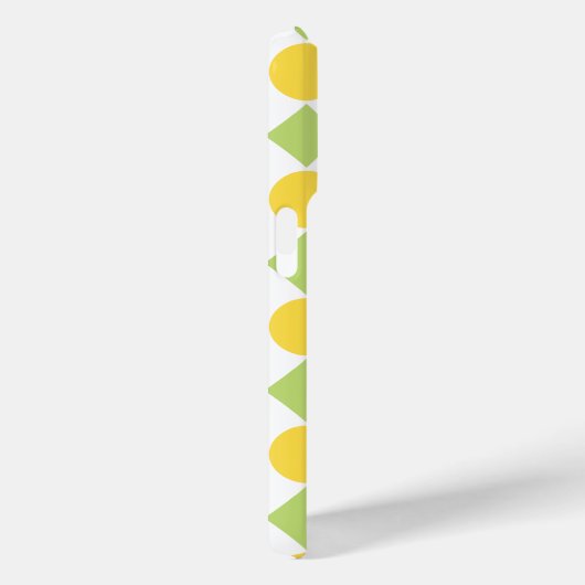 Coques Case-Mate iPhone Rangées joyeux de formes Motif (Verso / Droite)