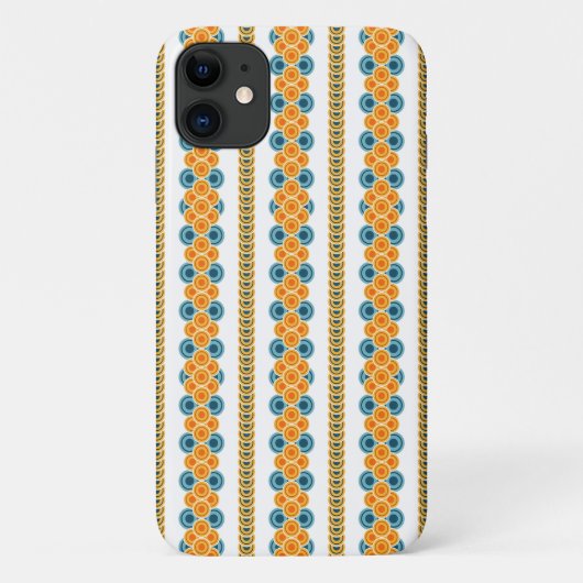 Coques Case-Mate iPhone rangs de cercle des années 70 (Dos)