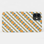 Coques Case-Mate iPhone rangs de cercle des années 70 (Dos (Horizontal))