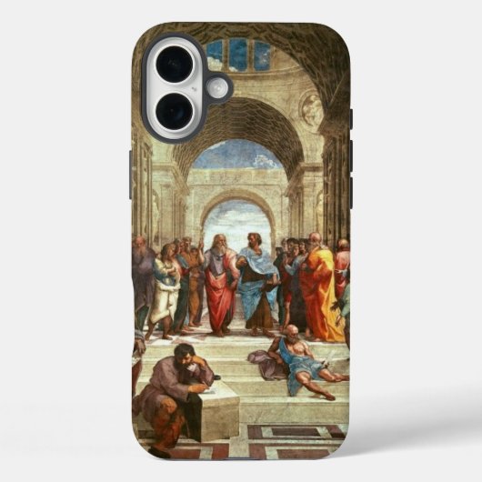 Coques Case-Mate iPhone Raphael - École d'Athènes, célèbre peinture (Verso)