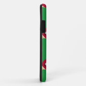 Coques Case-Mate iPhone Raquette de ping-pong et boule sur vert (Dos/Droite)