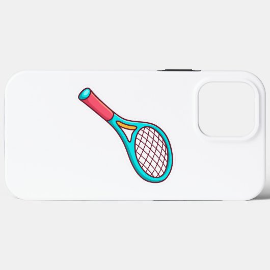 Coques Case-Mate iPhone Raquette de tennis (Verso (horizontal))