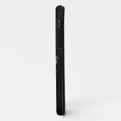 Coques Case-Mate iPhone Rascasse volante sur fond noir (Dos/Gauche)