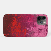 Coques Case-Mate iPhone Raspberry Flurry: Abstract spatter art (Dos (Horizontal))