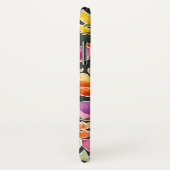 Coques Case-Mate iPhone Rassemblement splendide - Fleurs roses et orange (Dos/Droite)