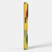 Coques Case-Mate iPhone Rasta Colours Art Abstrait Imprimer (Verso / Droite)